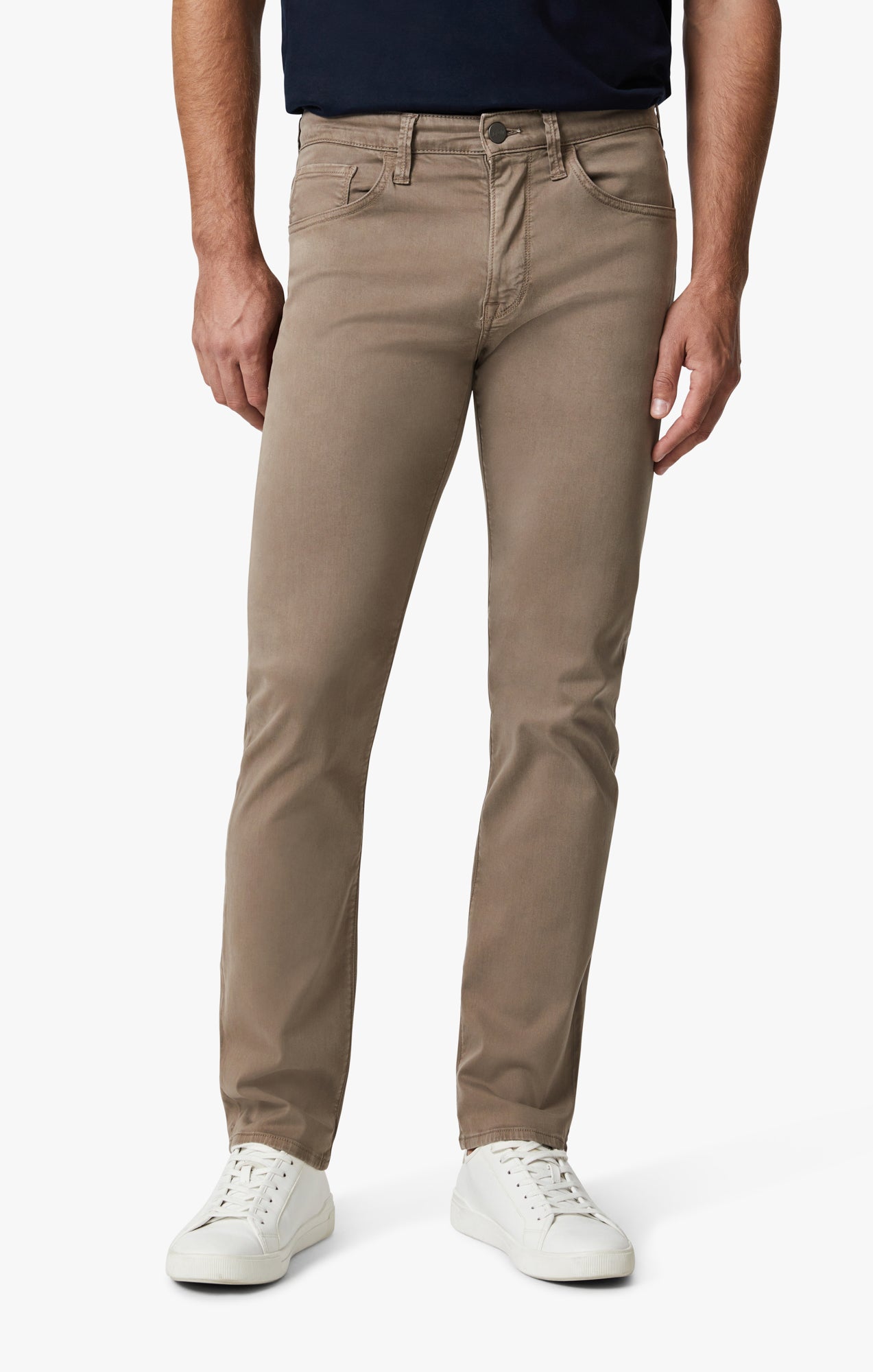 34 Heritage Courage Straight Leg Pants In Walnut Twill –