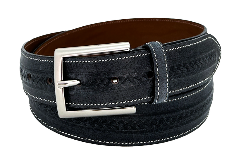 Benchcraft Oiled Braid Leather Belt