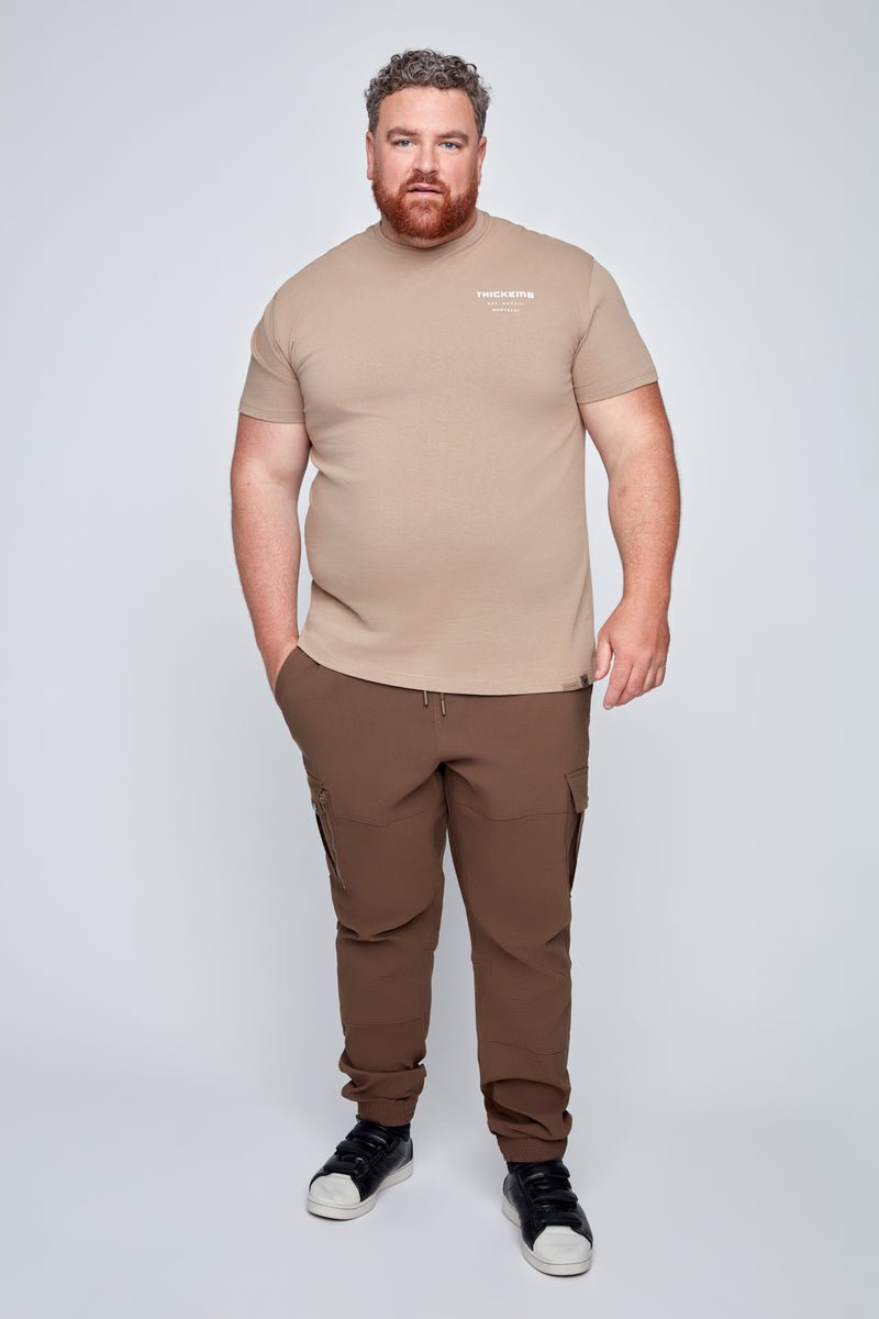Thickems Crew Neck Graphic T-Shirt