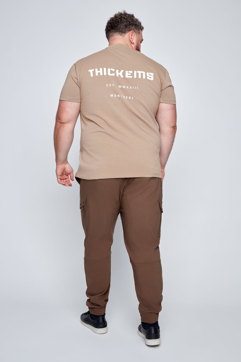 Thickems Crew Neck Graphic T-Shirt