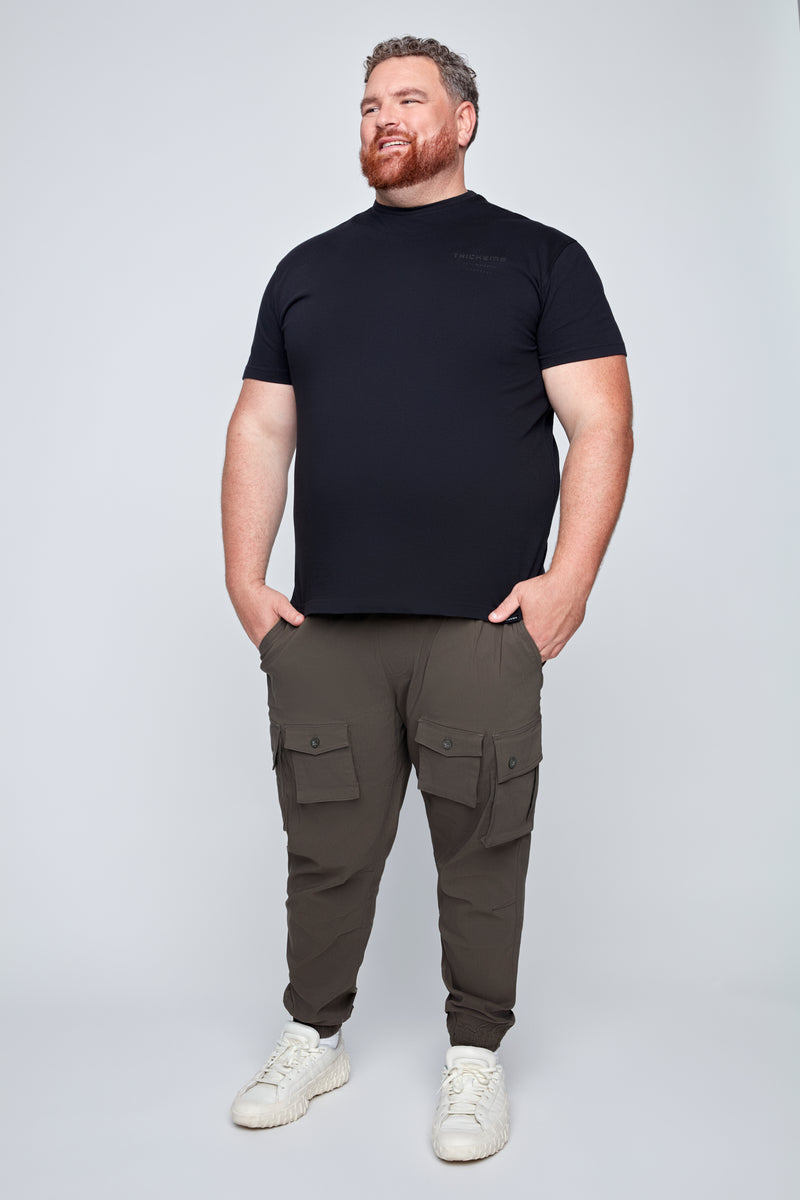 Thickems Crew Neck Graphic T-Shirt