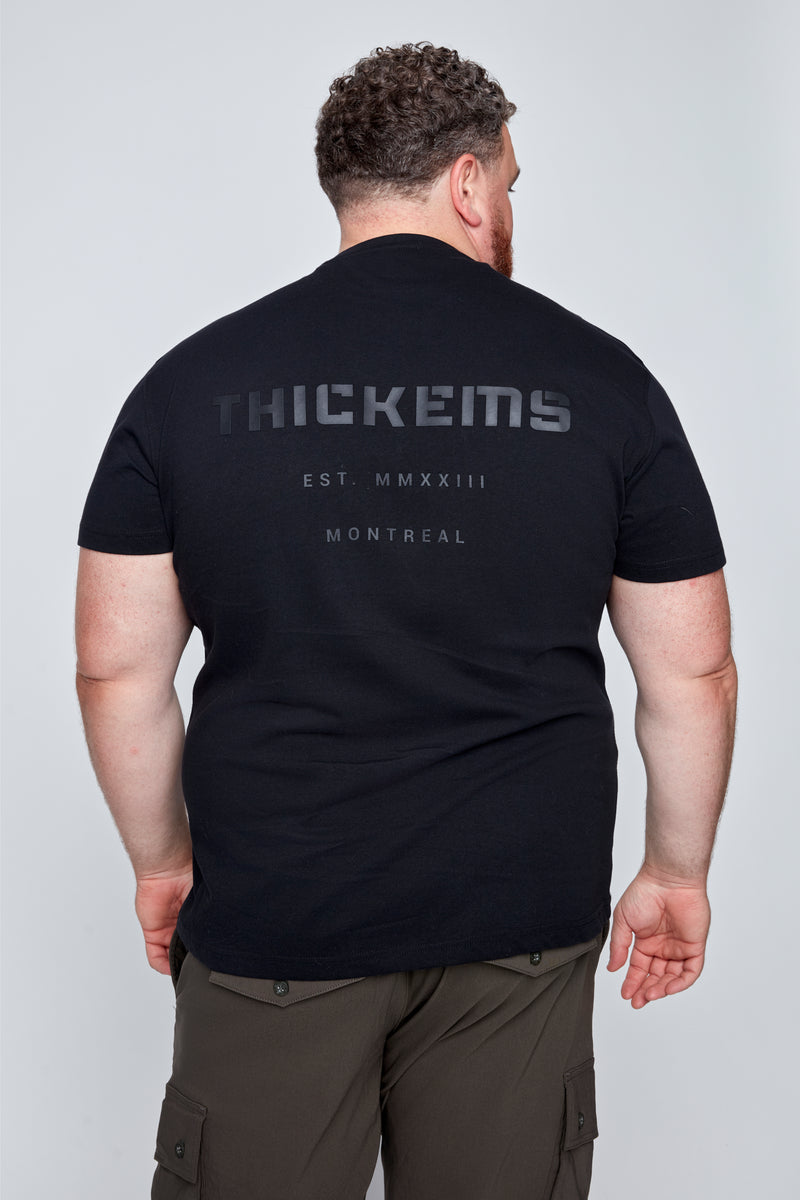 Thickems Crew Neck Graphic T-Shirt
