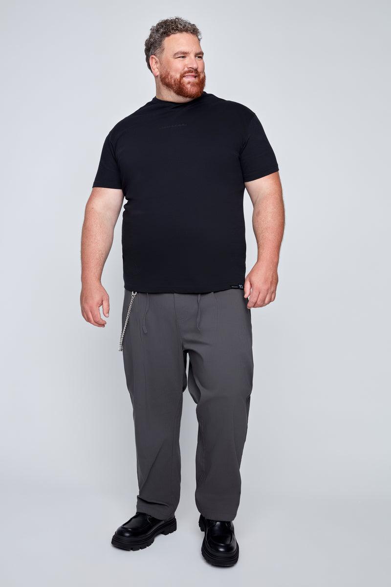 Thickems Crew Neck Graphic T-Shirt
