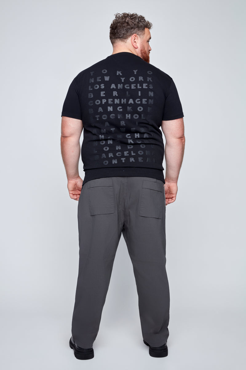 Thickems Crew Neck Graphic T-Shirt