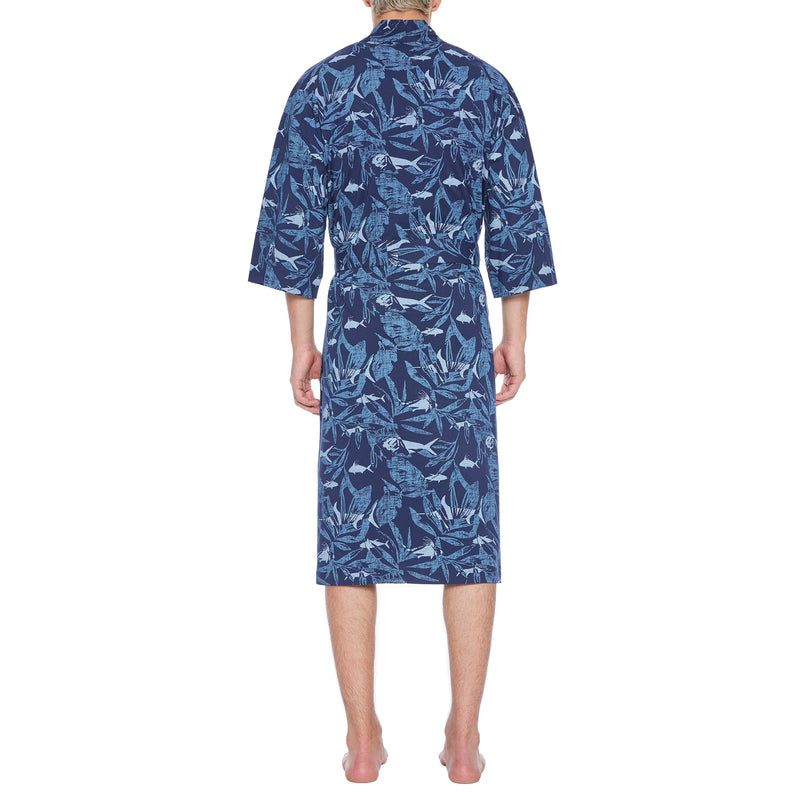 Majestic Sea Change Printed Kimono Robe