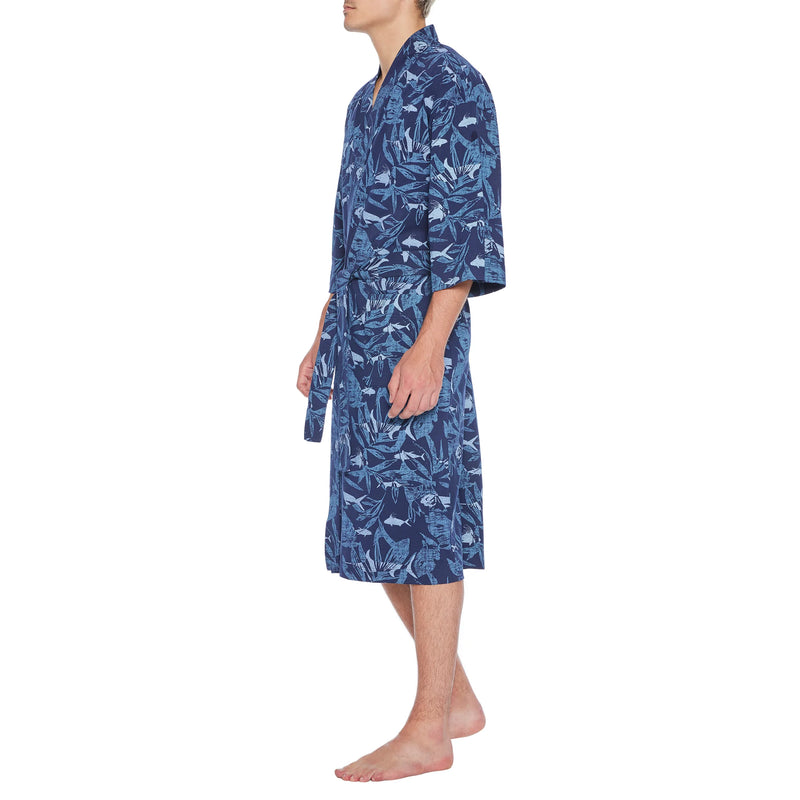 Majestic Sea Change Printed Kimono Robe