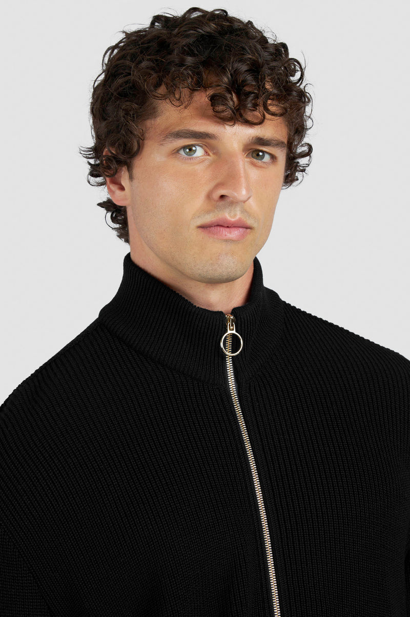 Paul & Shark Full zip Wool Sweater