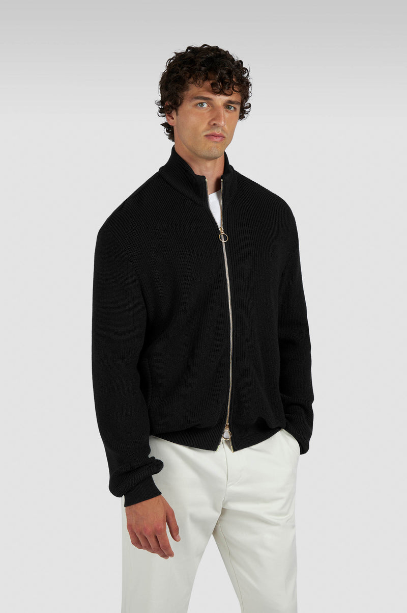 Paul & Shark Full zip Wool Sweater