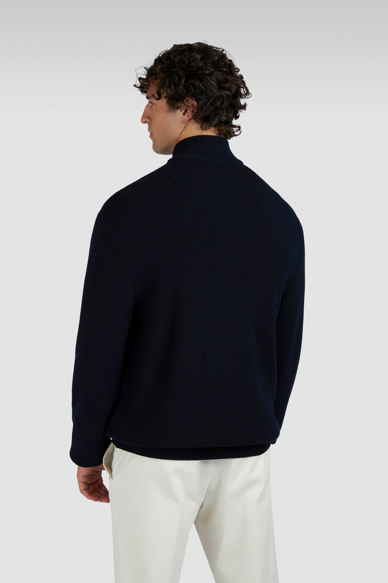 Paul & Shark Full zip Wool Sweater