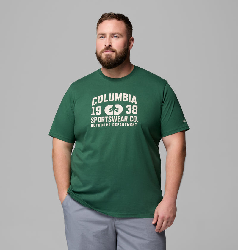T-shirt à manches courtes avec logo basique Columbia CSC