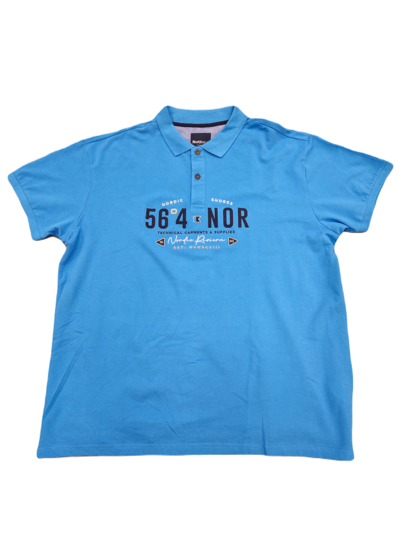 North 56 Printed Polo