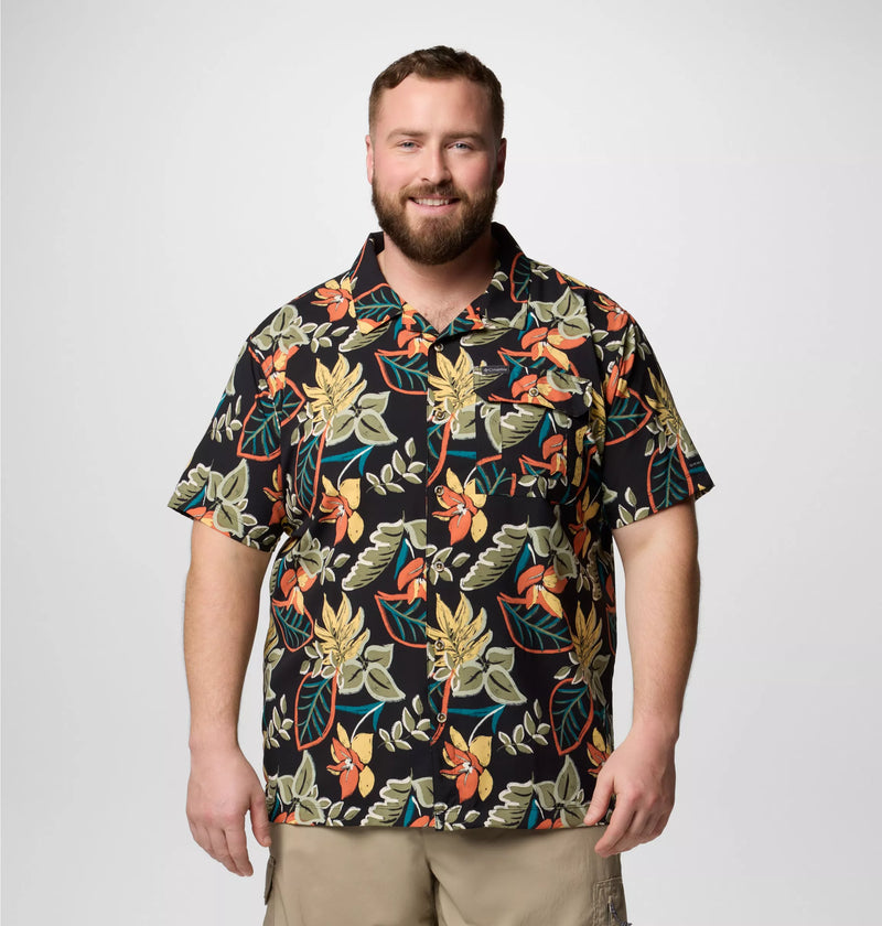 Columbia Tech Trail™ Utility Printed Woven Short Sleeve Shirt