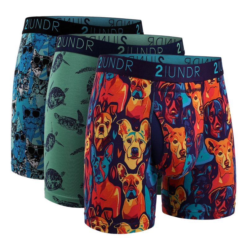 2UNDR Swing Shift Boxer Brief 3 Pack