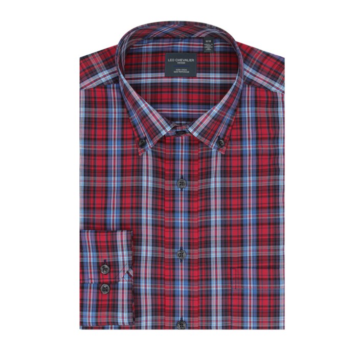 Leo Chevalier L/S non iron Sport Shirt