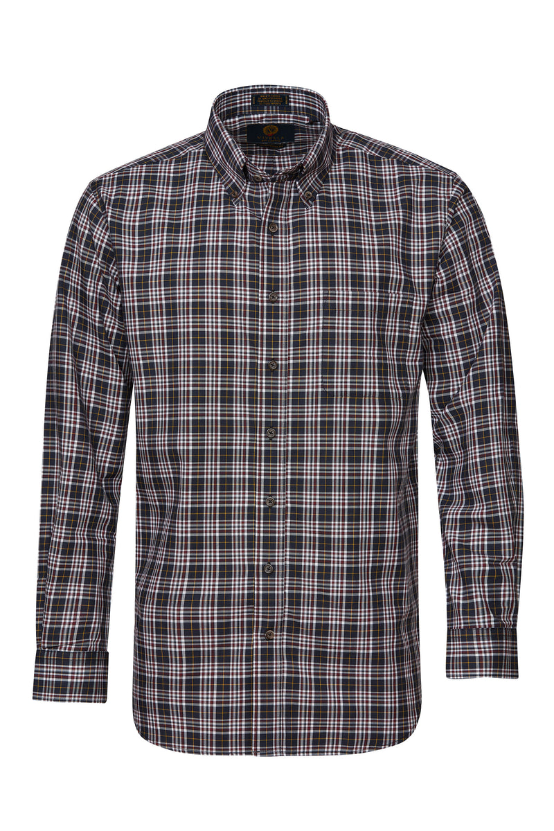 Viyella Long Sleeve Flannel Sport Shirt