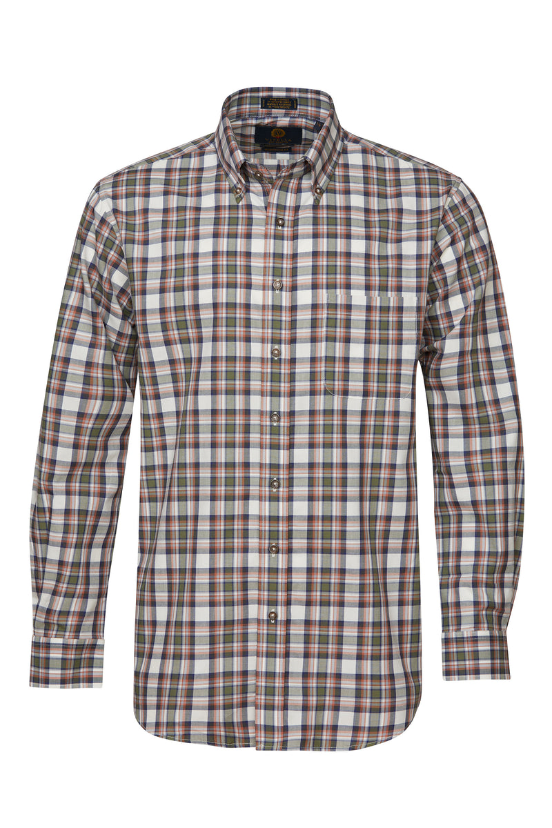 Viyella Long Sleeve Flannel Sport Shirt