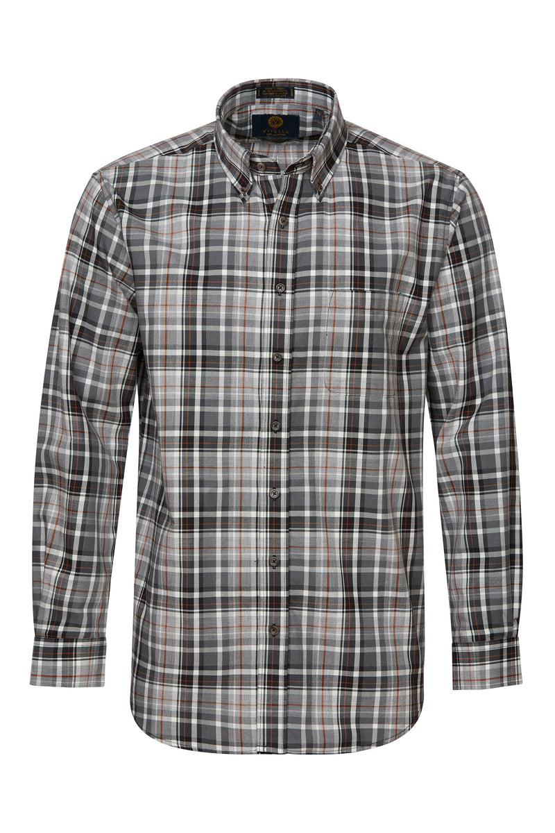 Viyella Long Sleeve Flannel Sport Shirt