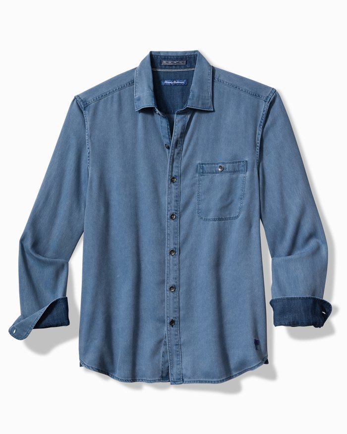 Tommy Bahama Ocean Wash Twill Long-Sleeve Shirt