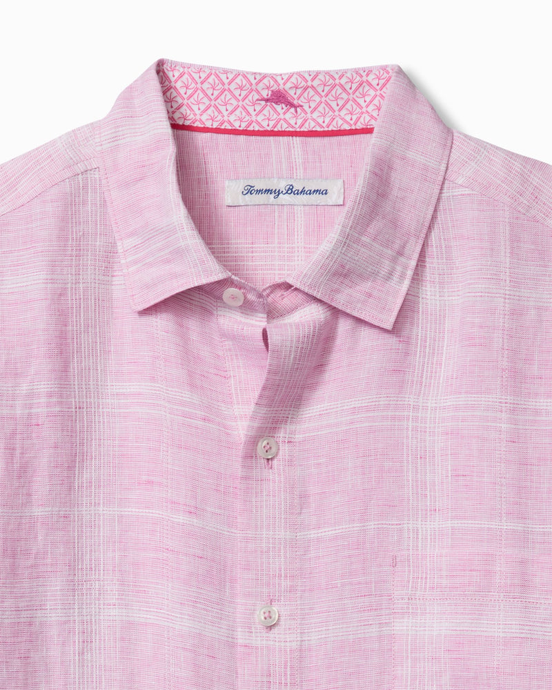 Tommy Bahama Paradisio Plaid Linen Shirt