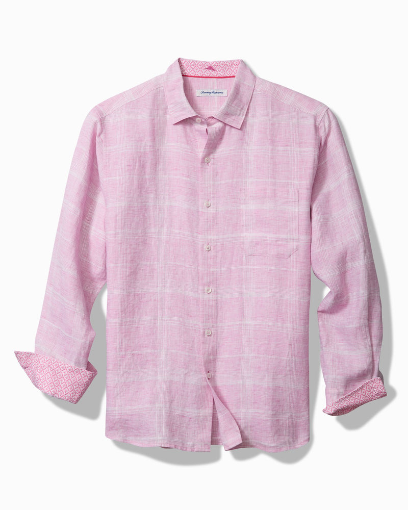 Tommy Bahama Paradisio Plaid Linen Shirt