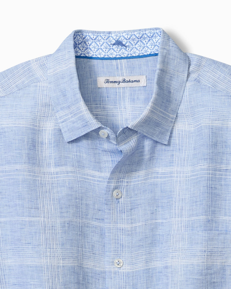 Tommy Bahama Paradisio Plaid Linen Shirt