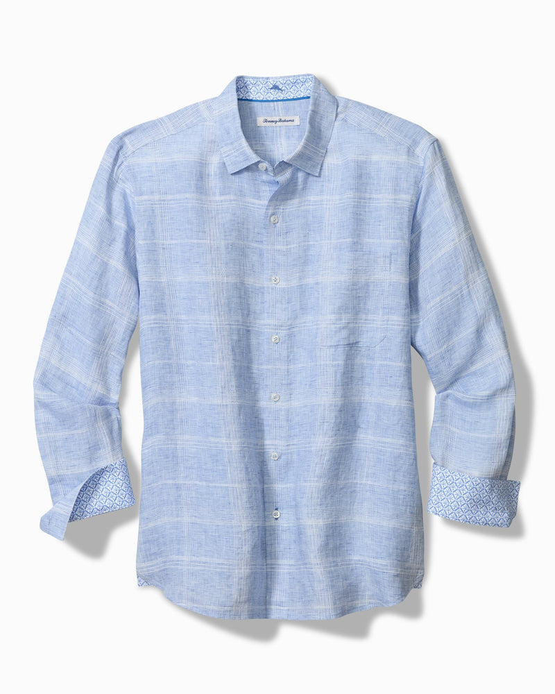 Tommy Bahama Paradisio Plaid Linen Shirt