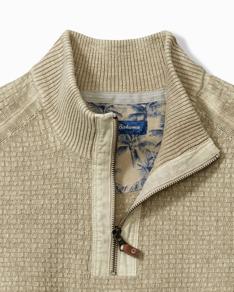 Tommy Bahama Sunbreak Half-Zip Sweater