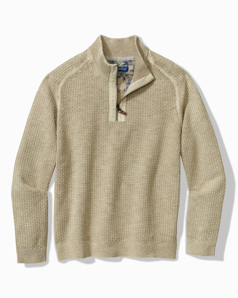 Tommy Bahama Sunbreak Half-Zip Sweater