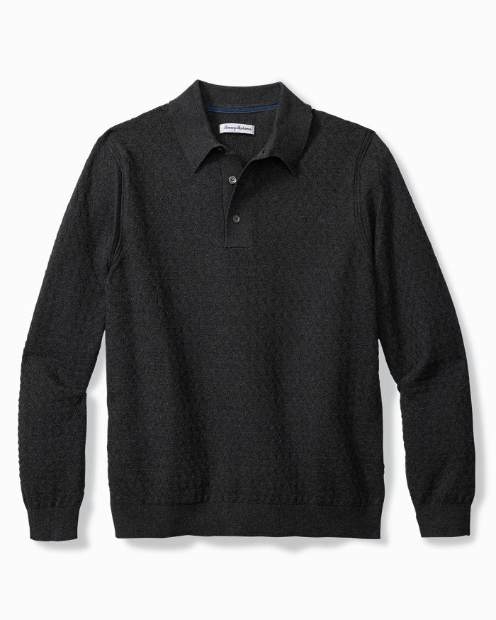 Tommy Bahama Capital Cable Sweater Polo