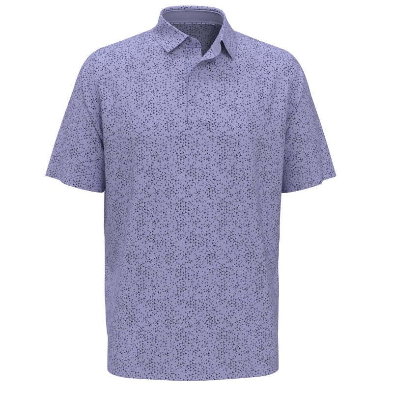 Polo de golf à manches courtes à imprimé chevrons Callaway