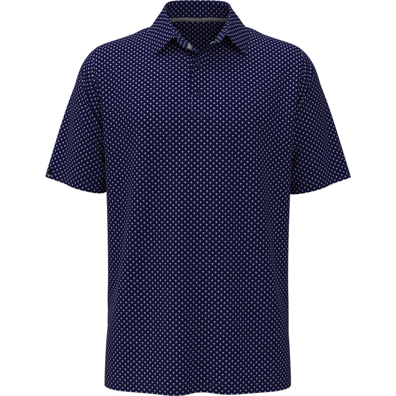 Callaway Chevron Print Short Sleeve Golf Polo Shirt