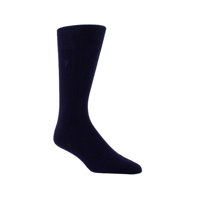 PERRI’S SOCKS™ MEN’S EVERYDAY PREMIUM RIB WOOL CREW SOCK