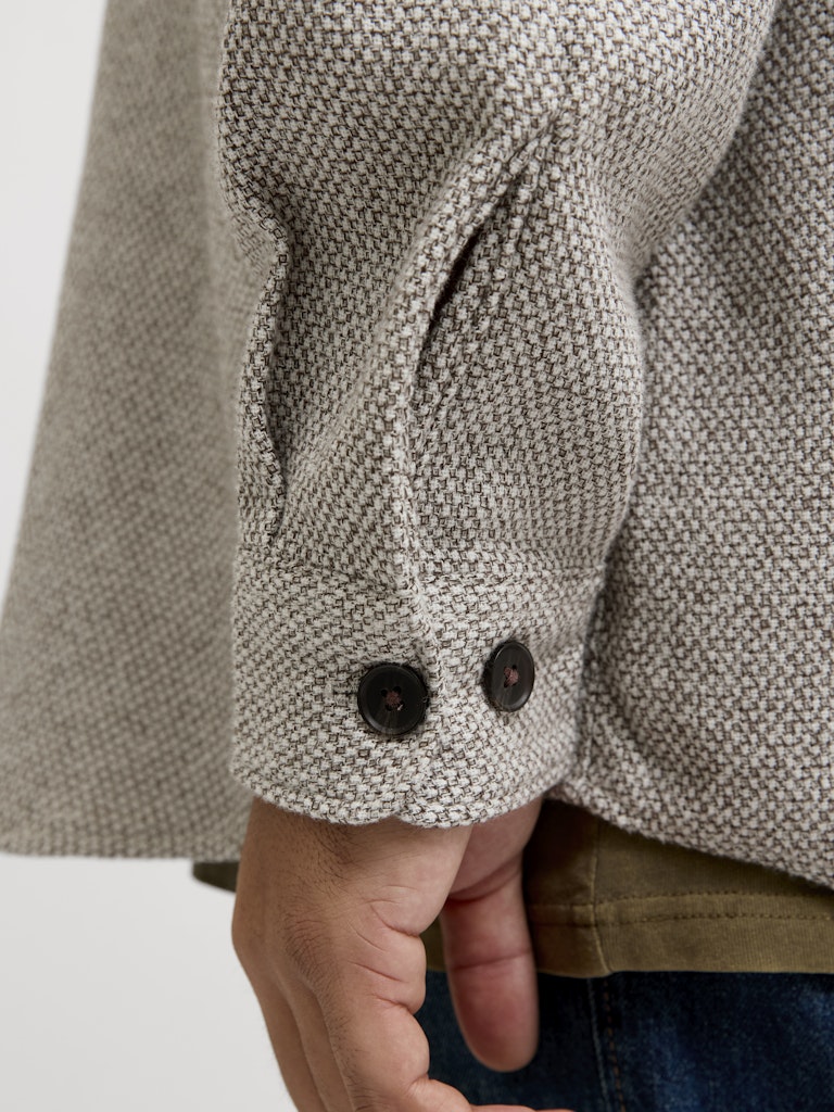 Jack and Jones Cotton Melange Overshirt