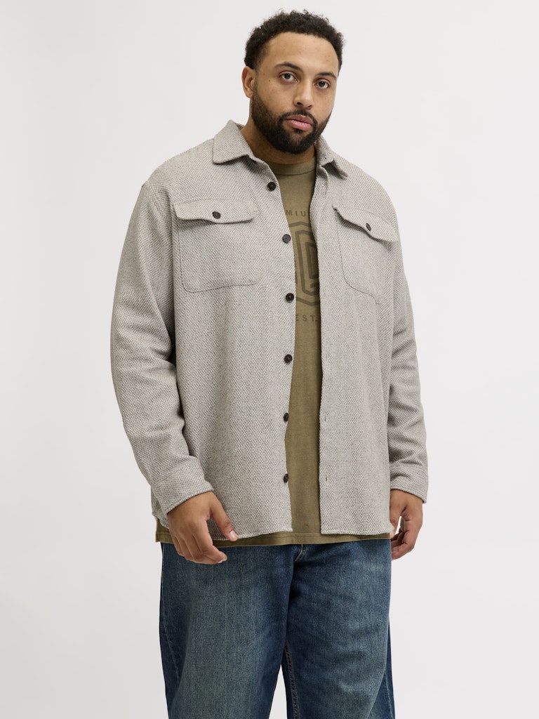 Jack and Jones Cotton Melange Overshirt