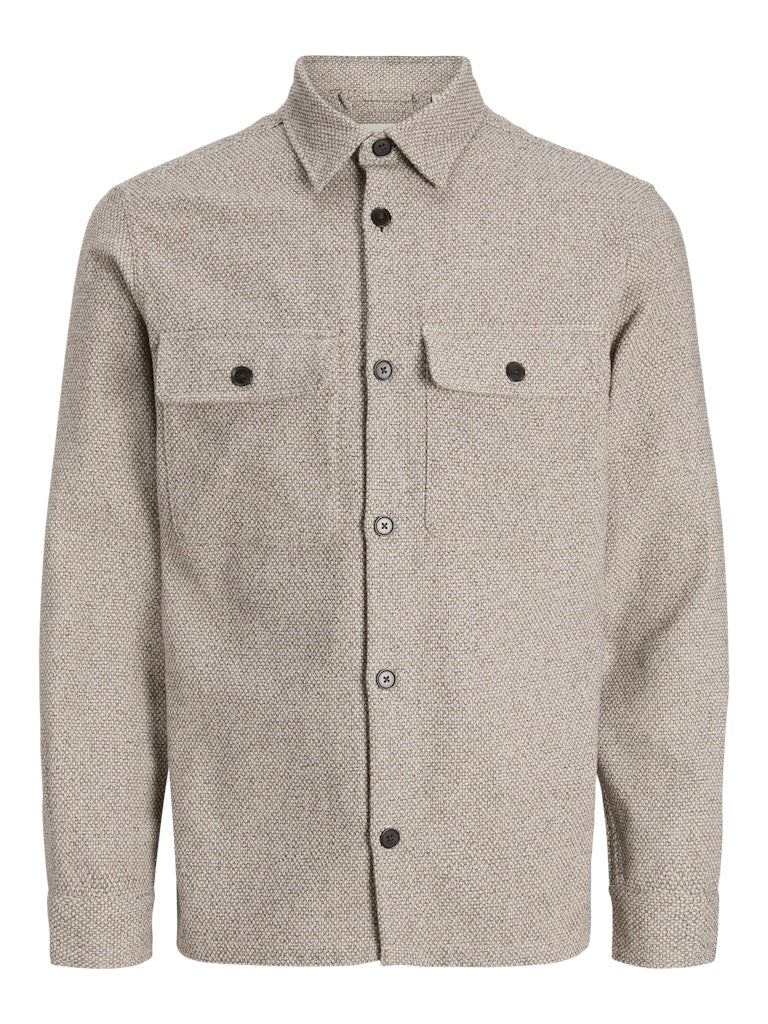 Jack and Jones Cotton Melange Overshirt