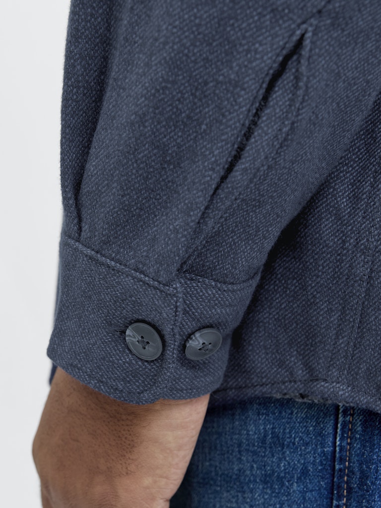 Jack and Jones Cotton Melange Overshirt