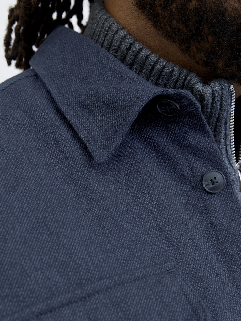 Jack and Jones Cotton Melange Overshirt
