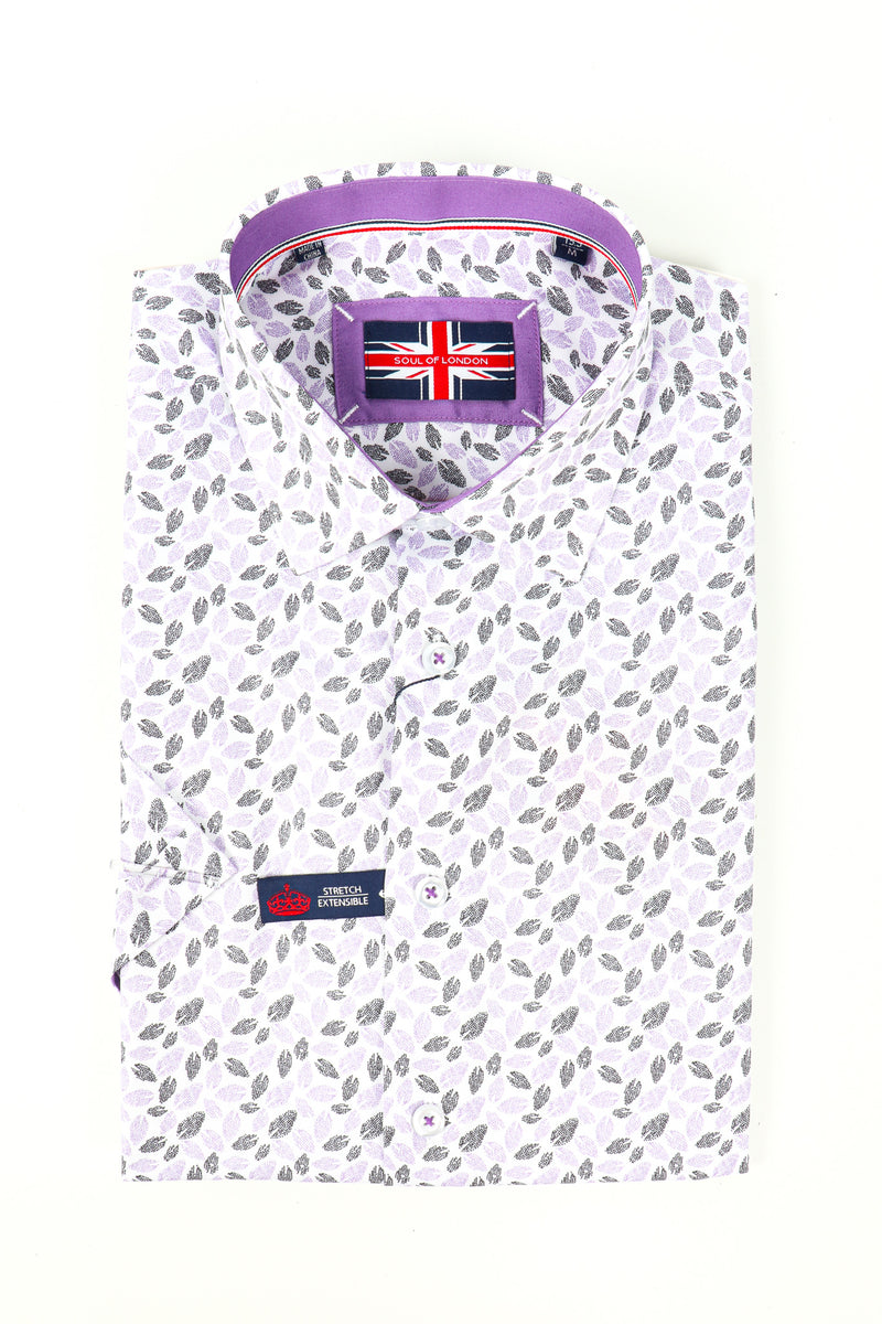 Soul of London Short sleeved Sport Shirt