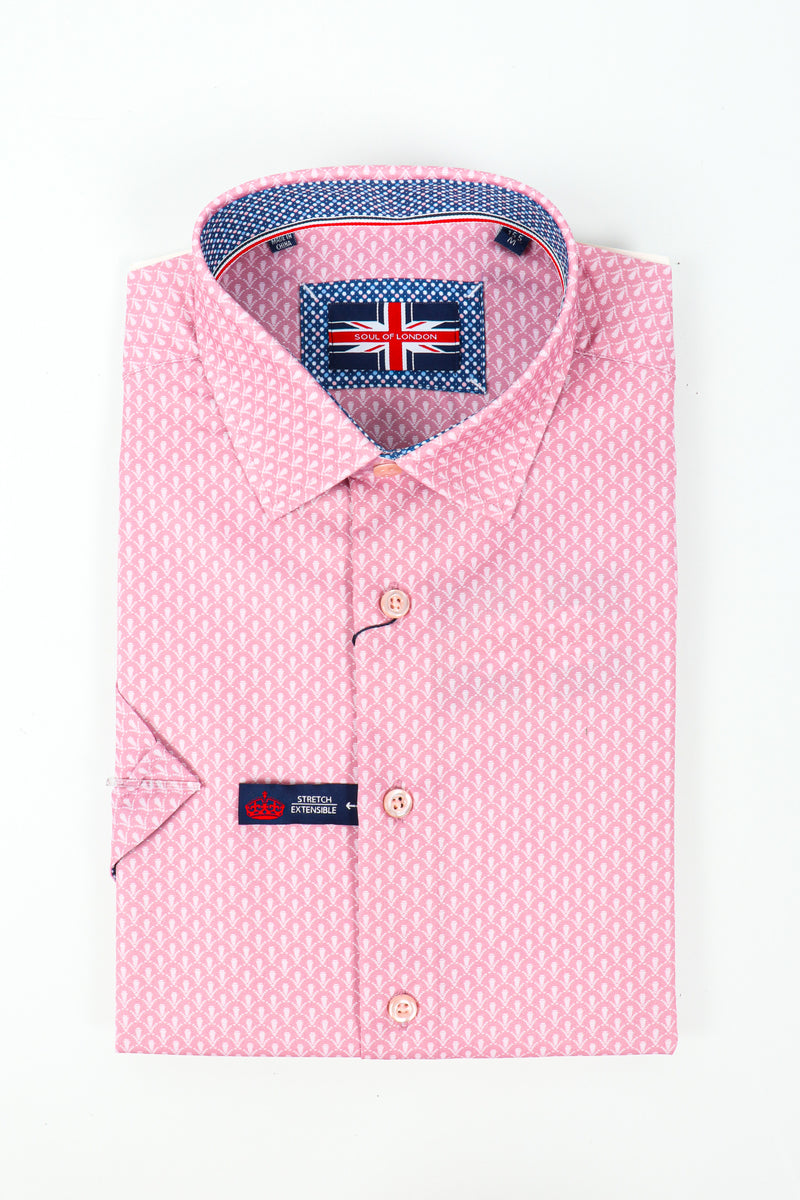 Soul of London Short sleeved Sport Shirt
