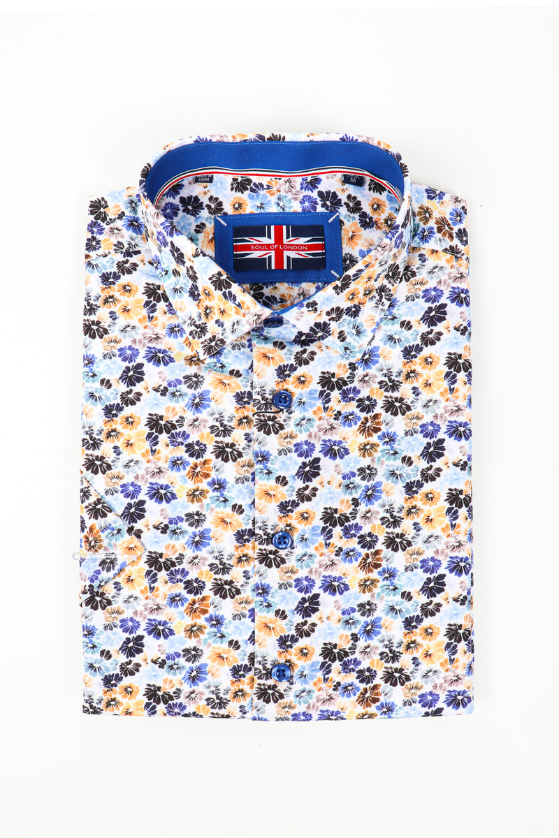 Soul of London Short sleeved Sport Shirt