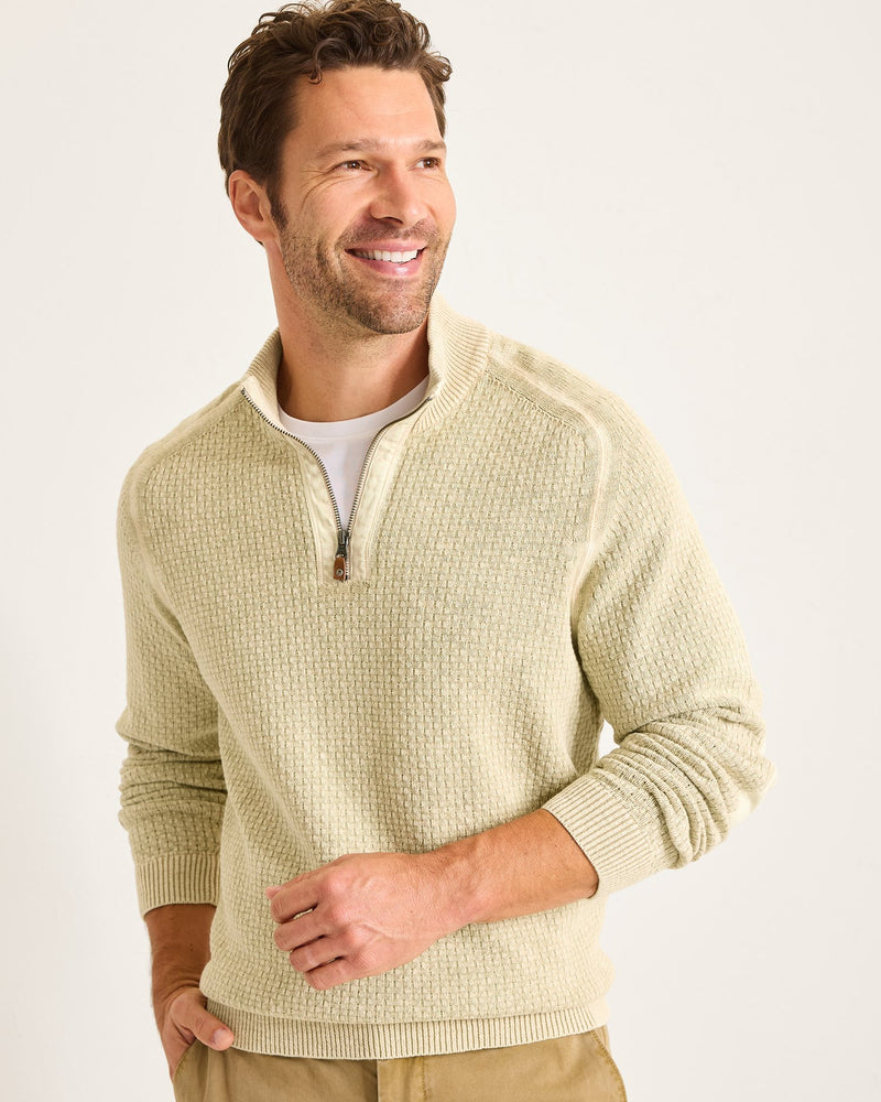 Tommy Bahama Sunbreak Half-Zip Sweater