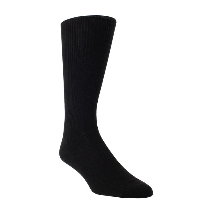 PERRI’S SOCKS™ WELLNESS MEN’S NON-ELASTIC WOOL CREW