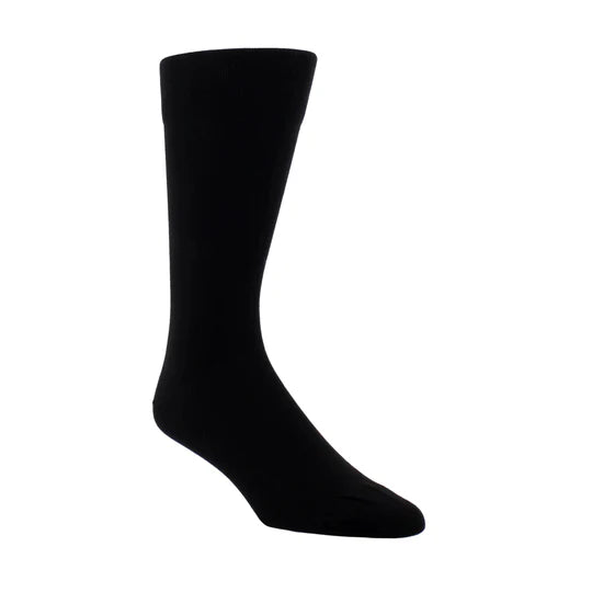 PERRI’S SOCKS™ WELLNESS MEN’S NON-ELASTIC SOFT TOP CREW