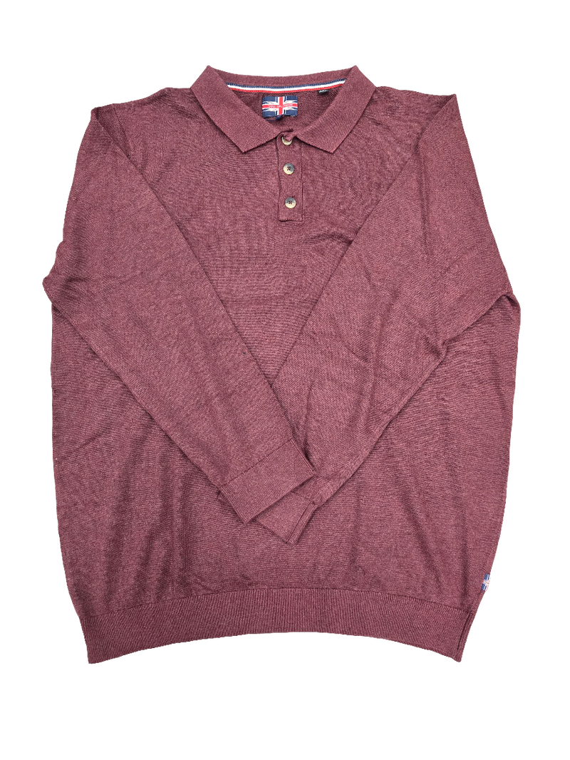 Soul of London Long Sleeve Polo