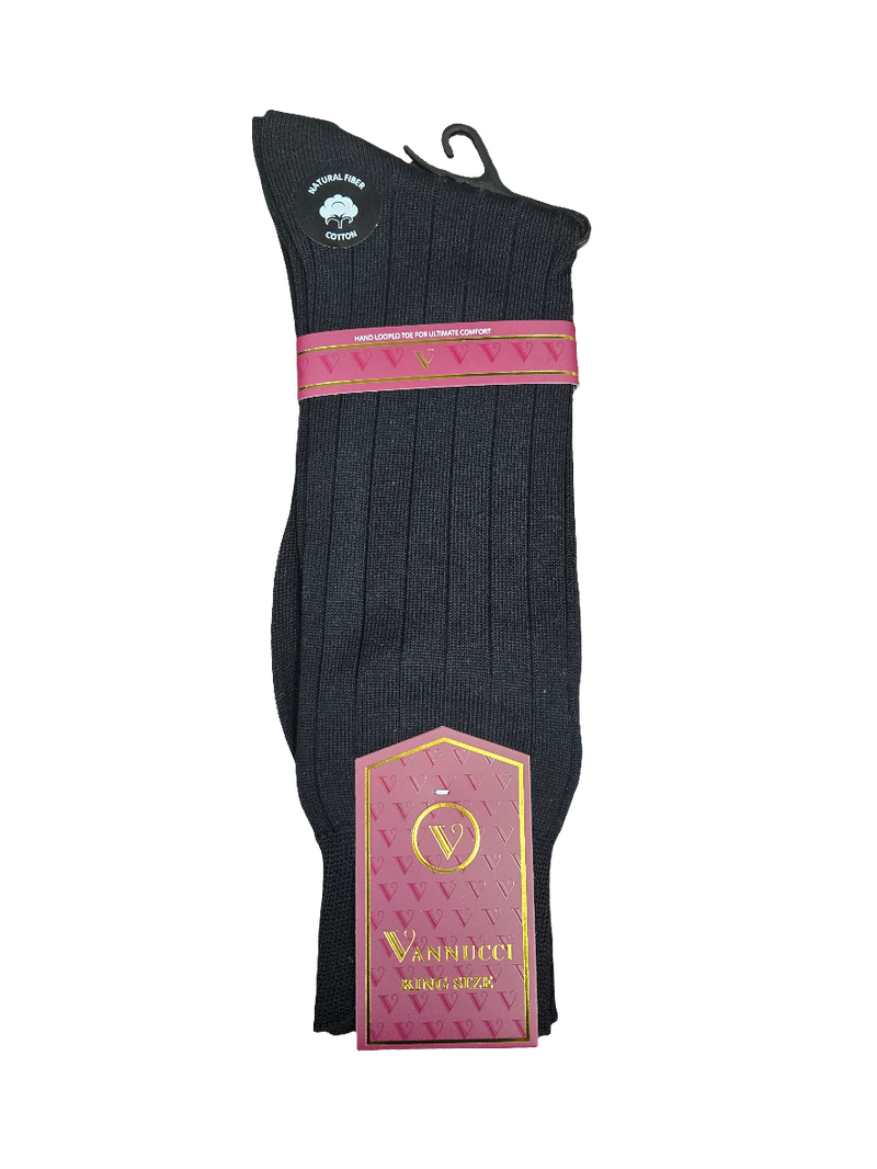 Vannucci KING Size Dress socks