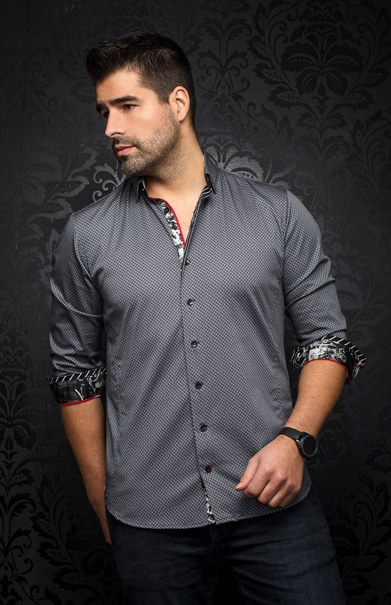 Au Noir Long Sleeve Sport Shirt