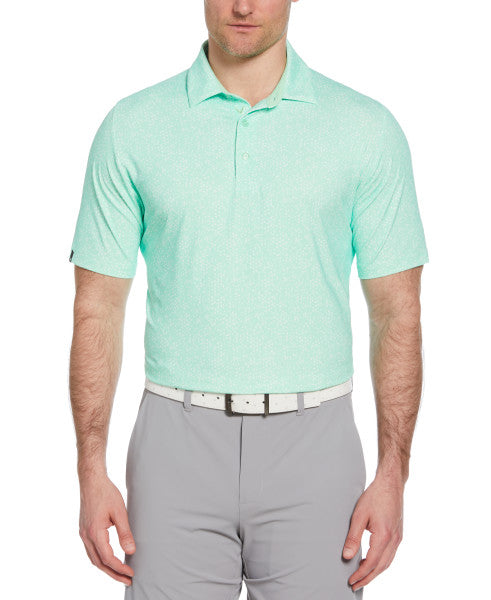 Callaway Chevron Print Short Sleeve Golf Polo Shirt