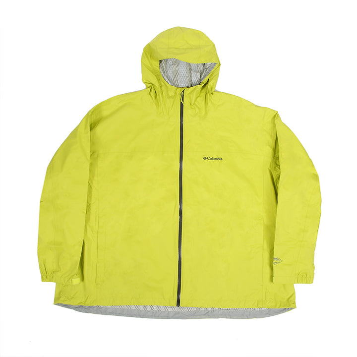 Blue and yellow columbia jacket best sale