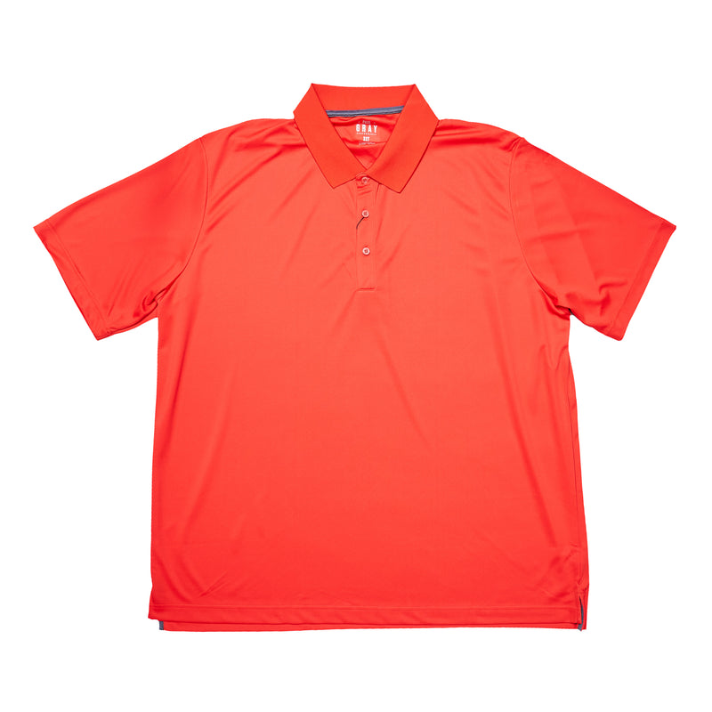 Paul Gray Solid Knit Polo