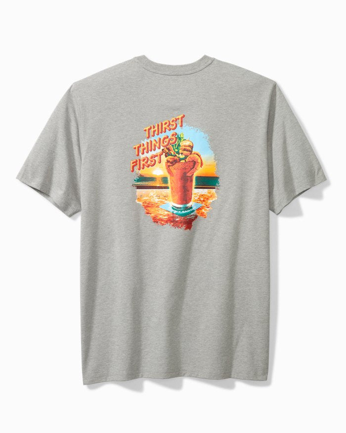 Tommy Bahama Thirst Things First Graphic Pocket T-Shirt